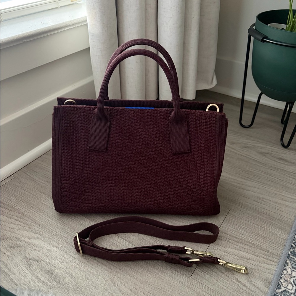 Rothy's Classic Handbag in Grenache